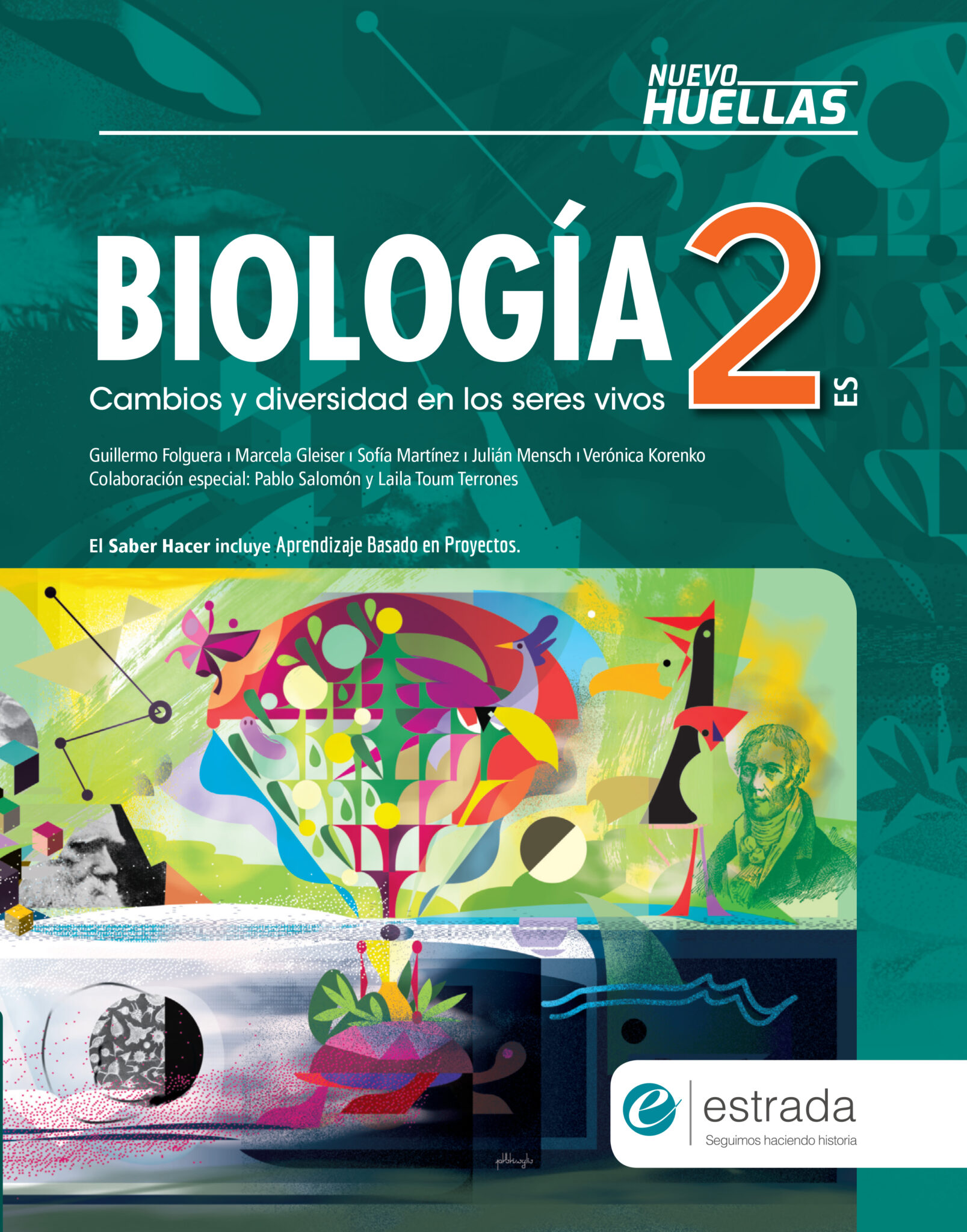 Digital Nuevo Huellas 2 Es Biologia Bcl Libreria