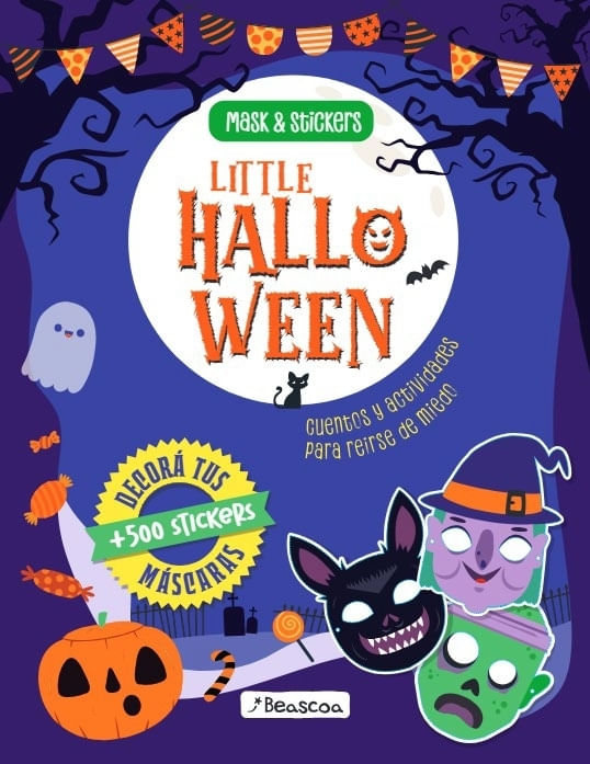 LITTLE HALLOWEEN - MASK AND STICKERS