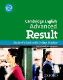 ADVANCED RESULT ST`S 2015
