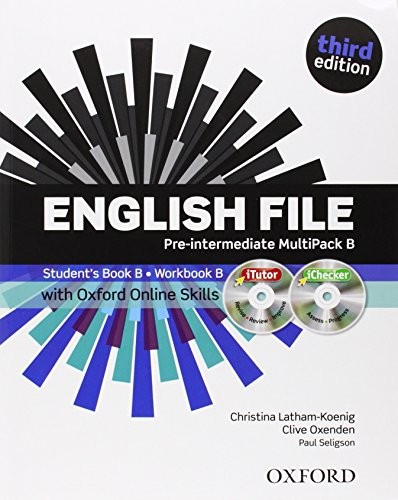 ENGLISH FILE PRE INTERMEDIATE 3RD ED MULTIPACK B