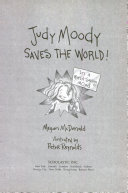 JUDY MOODY-SAVES THE WORLD!