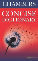 DIC.ING.CHAMBERS CONCISE DICTI