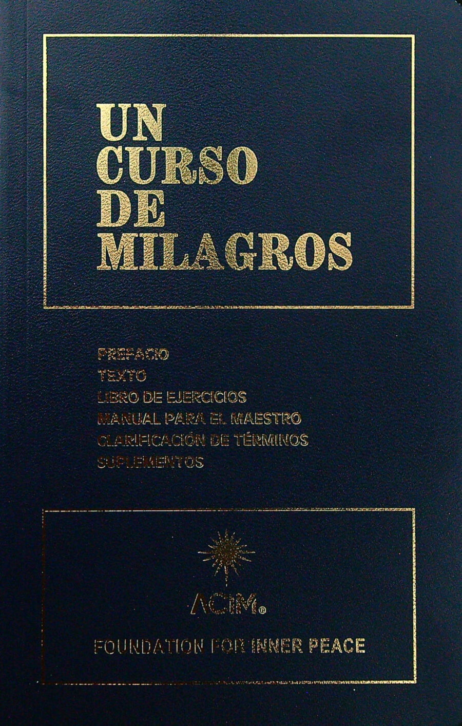 UN CURSO DE MILAGROS