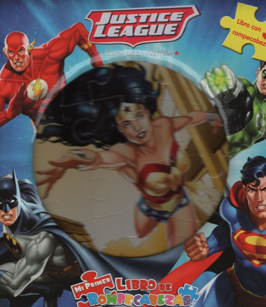 DC LIGA DE LA JUSTICIA - MI PRIMER LIBRO ROMPECA