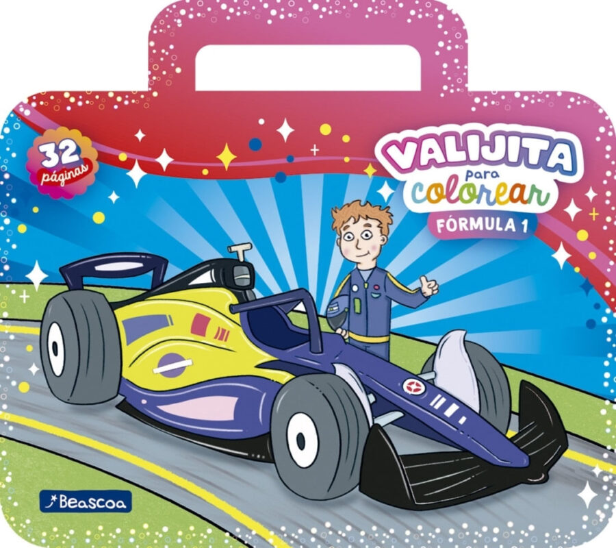 FORMULA 1 - VALIJITA PARA COLOREAR