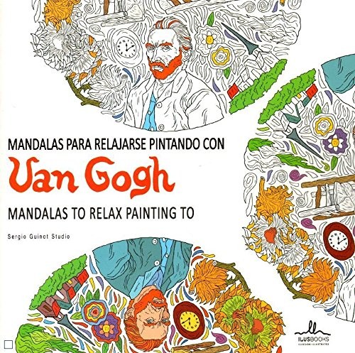 MANDALAS PARA RELAJARSE PINTANDO VAN GOGH