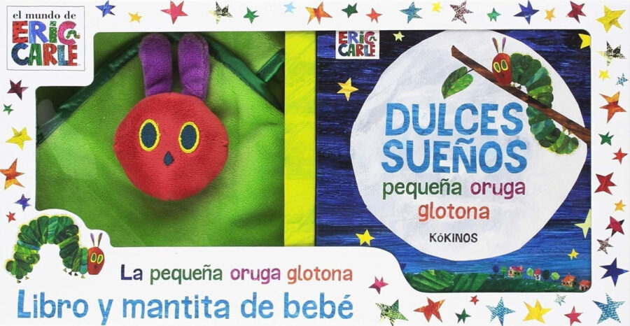 DULCES SUEÑOS PEQUEÑA ORUGA GLOTONA - LIBRO Y MANT