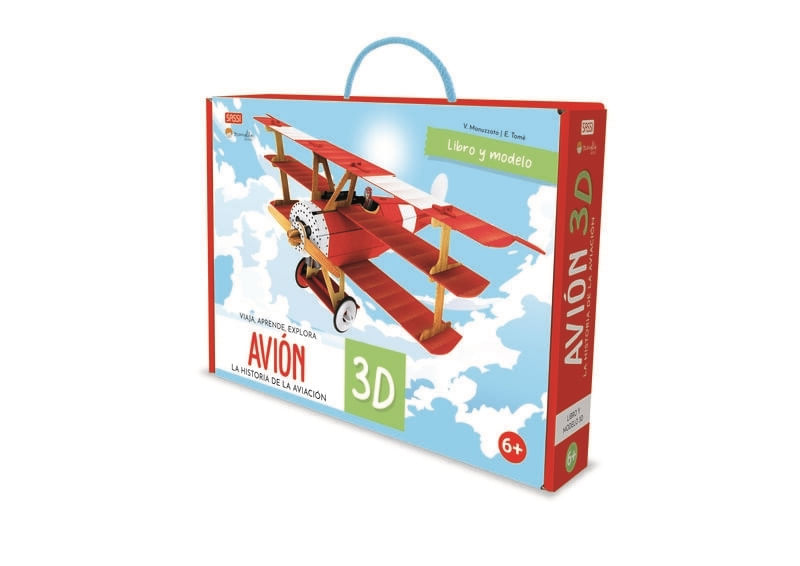 CONSTRUYE EL AVION 3D - MANOLITO