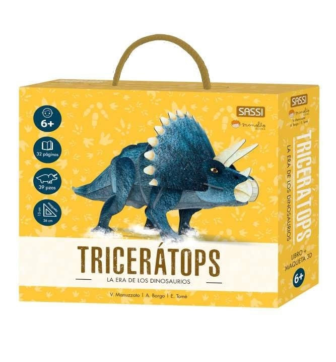TRICERATOPS - LA ERA DE LOS DINOSAURIOS - MINI DIN