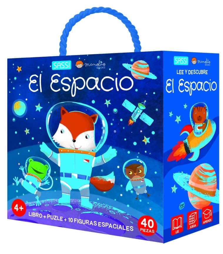 ESPACIO, EL - LIBRO + PUZLE + 10 FIGURAS ESPACIALE
