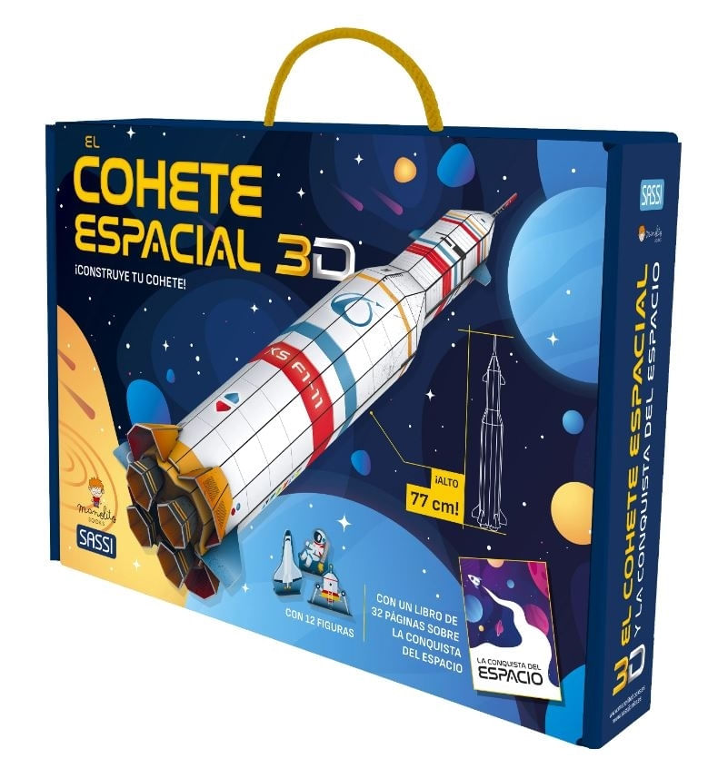 COHETE ESPACIAL 3D, EL - VIAJA CONOCE Y EXPLORA MO