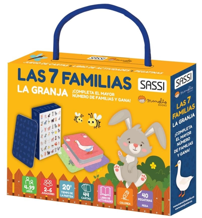 GRANJA, LA - LAS 7 FAMILIAS - JUEGO DE CARTAS