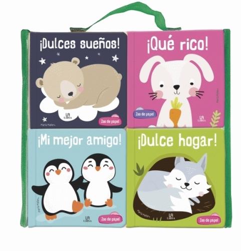 ZOO DE PAPEL - PACK 4 LIBROS - CARTONE