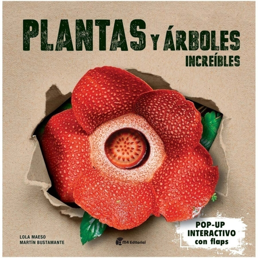 PLANTAS Y ARBOLES INCREIBLES - POP UP