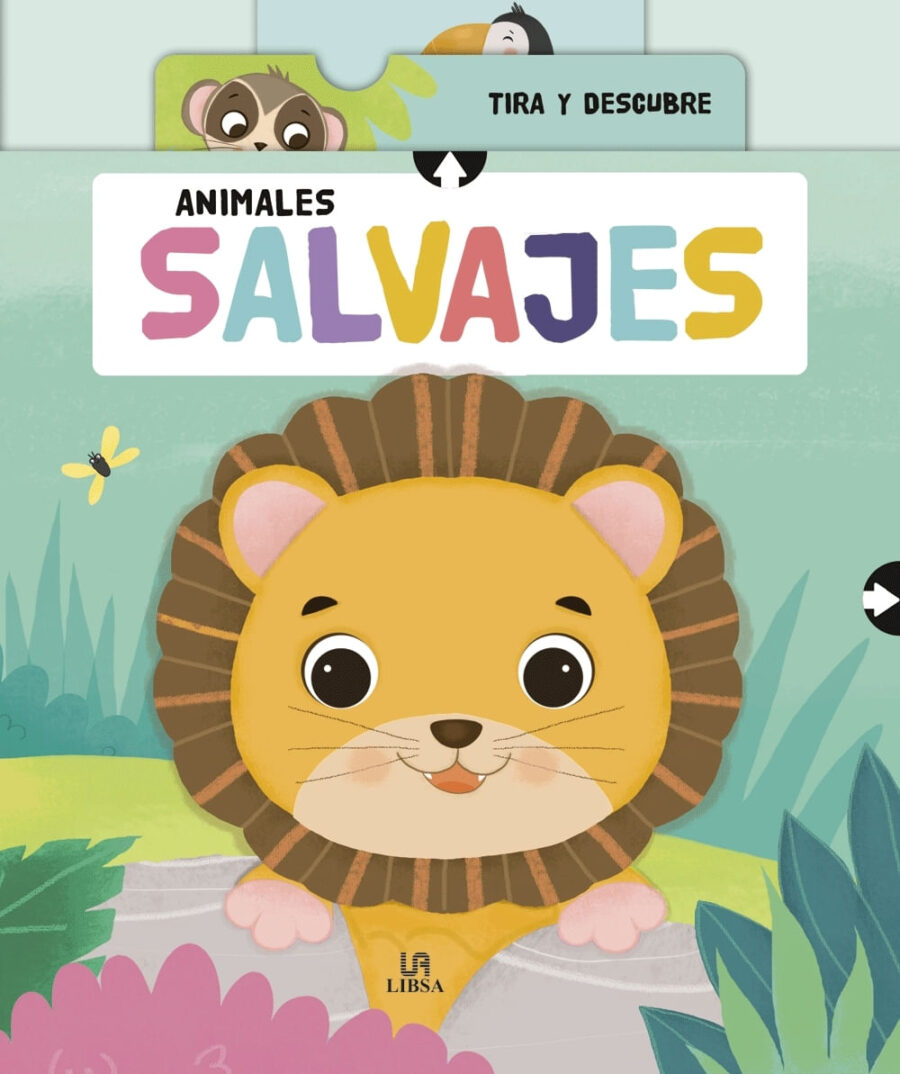 ANIMALES SALVAJES - TIRA Y DESCUBRE