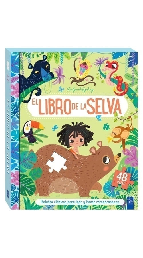 LIBRO DE LA SELVA-CUENTOS CLASICOS CON ROMPE