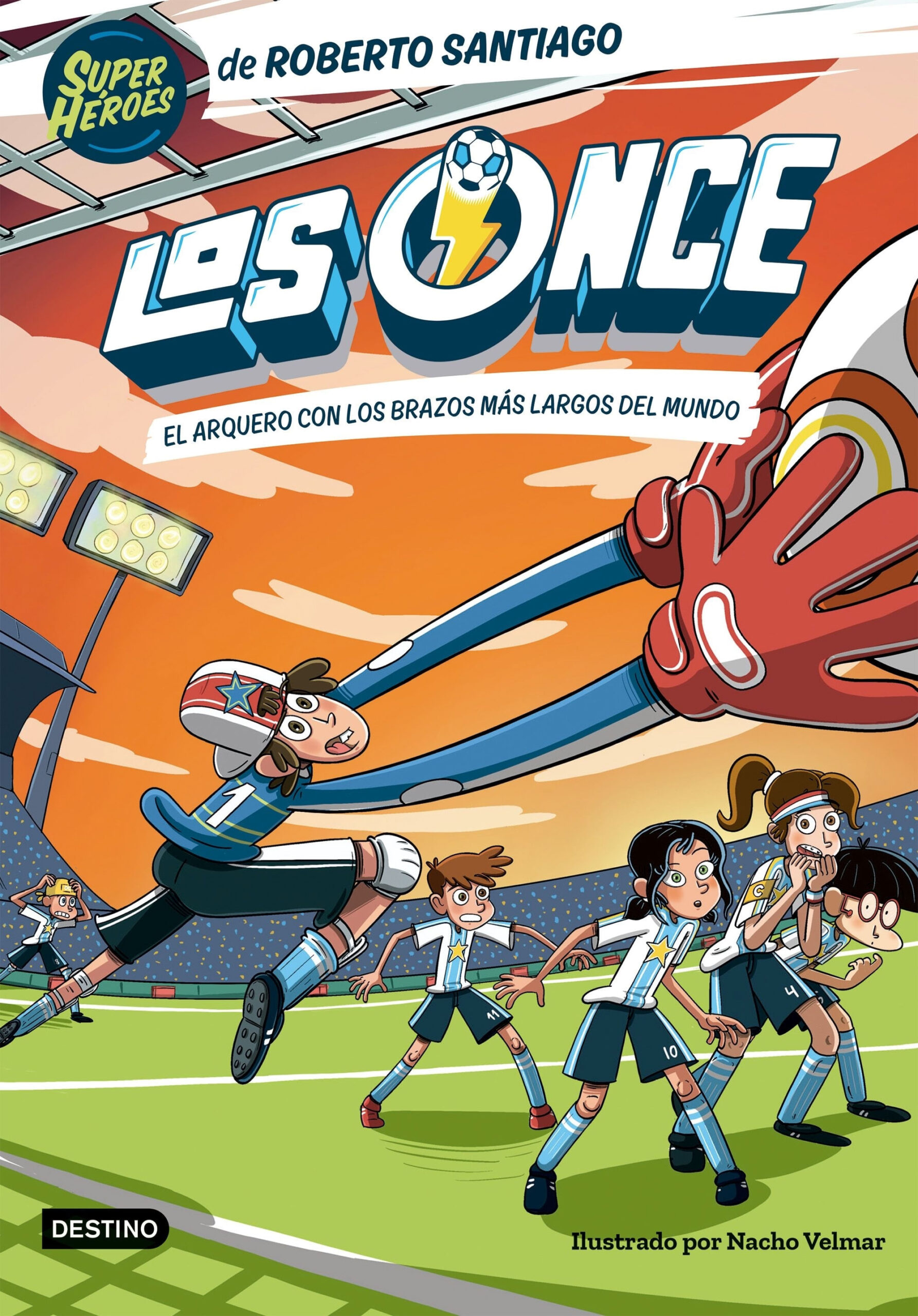 ARQUERO CON LOS BRAZOS MAS LARGOS - LOS ONCE 2