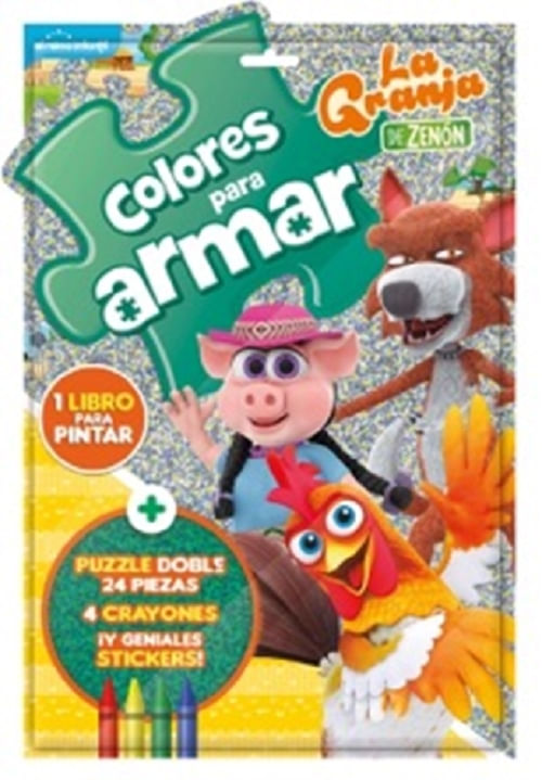 PACK COLORES PARA ARMAR- LA GRANJA DE ZENON