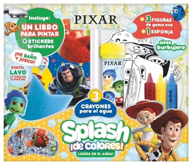 SPLASH DE COLORES- PIXAR