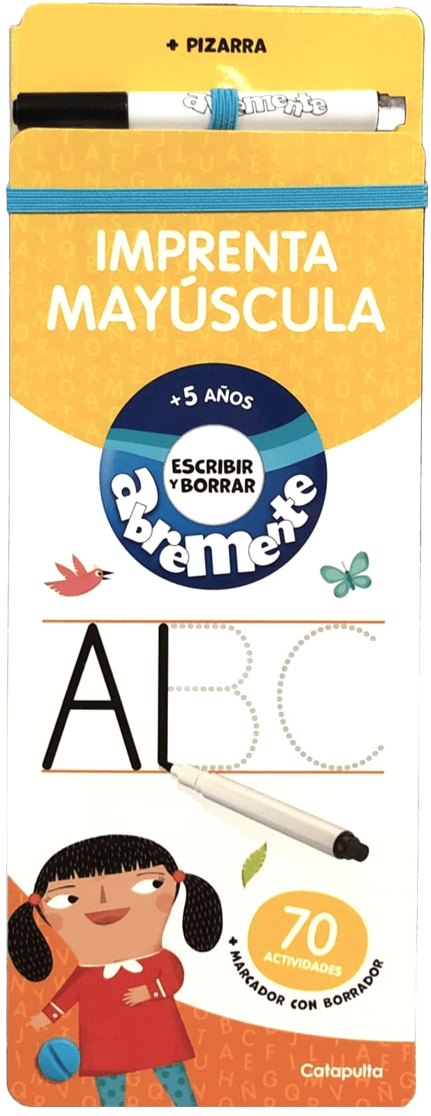 IMPRENTA MAYUSCULA +5 - ABREMENTE ESCRIBIR Y BORR