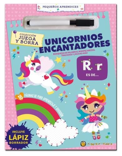 UNICORNIOS ENCANTADORES - JUEGA Y BORRA - INCLUYE