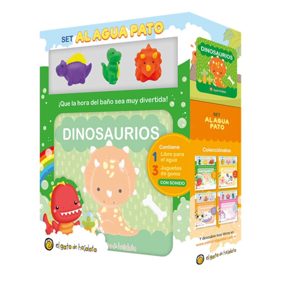 DINOSAURIOS - SET AL AGUA PATO