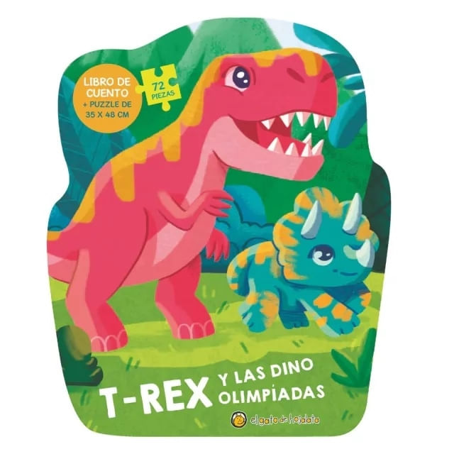 T-REX Y LAS DINO OLIMPIADAS - PUZZLEMANIA