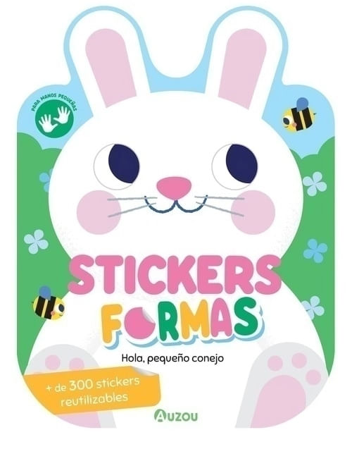 STICKERS FORMAS - HOLA PEQUEÑO CONEJO