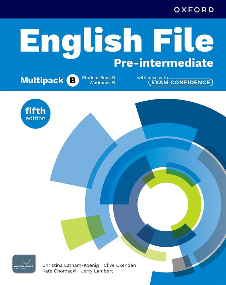 ENGLISH FILE PRE INTERMEDIATE 5TH ED MULTIPACK B