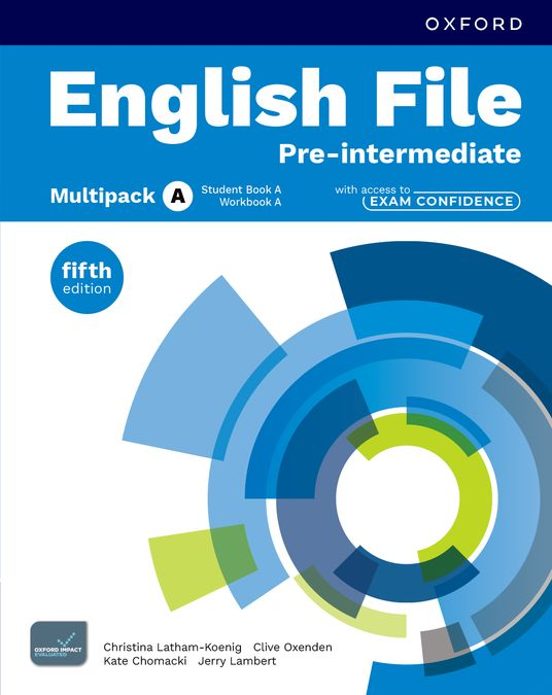 ENGLISH FILE PRE INTERMEDIATE 5TH ED MULTIPACK A