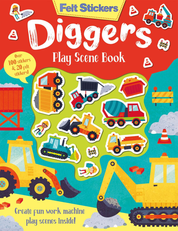 DIGGERS - FELT STICKERS
