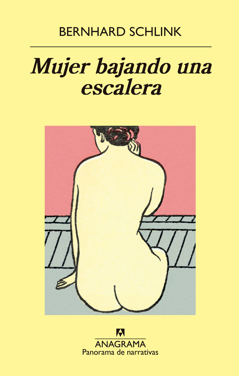 MUJER BAJANDO UNA ESCALERA - ANAGRAMA
