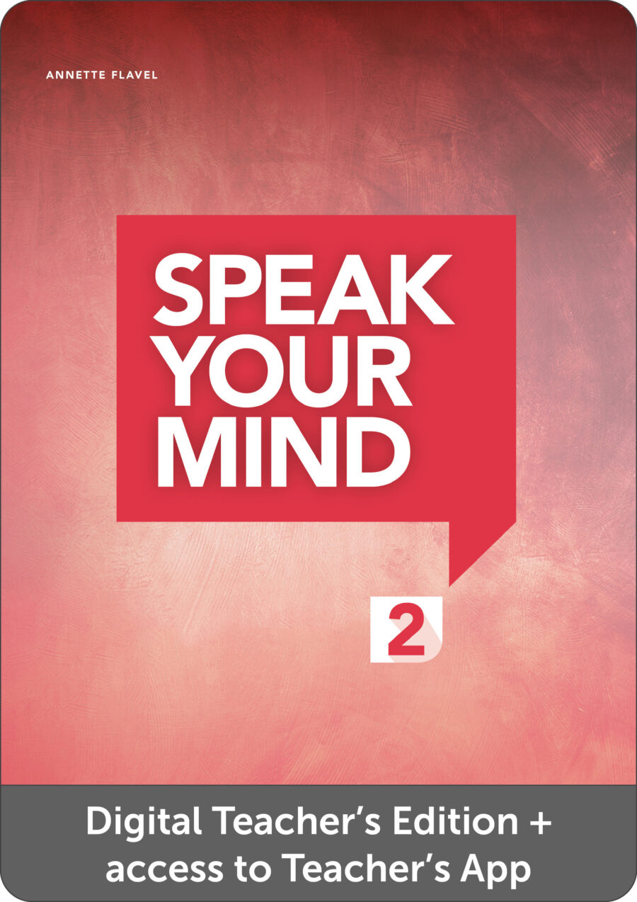 LICENCIA DIGITAL - Speak Your Mind Level 2 Digital Teacher's Edition + access to Teacher's App