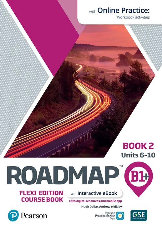 ROADMAP B1+ FLEXI EDITION EBOOK 2 AND ONLINE PRACTICE ACCESS + Mondly language learning (Annual)