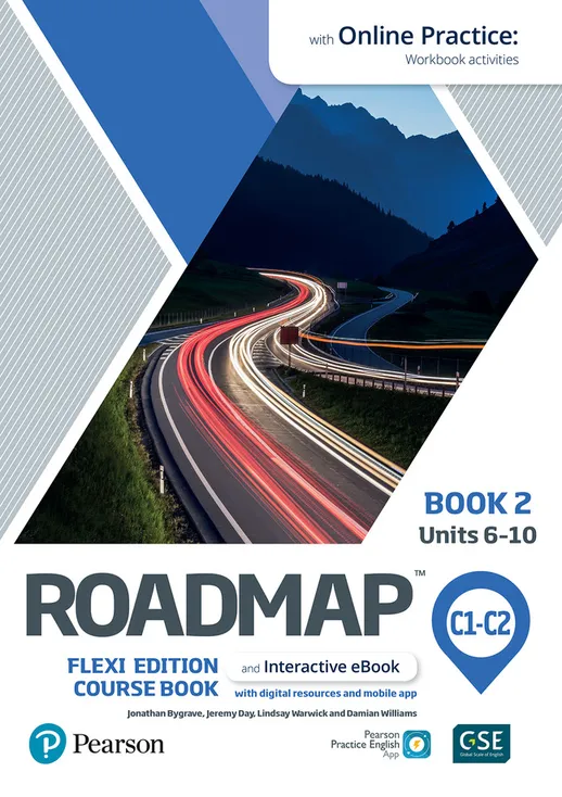 ROADMAP C1-C2 FLEXI EDITION EBOOK 2 AND ONLINE PRACTICE ACCESS + Mondly language learning (Annual)