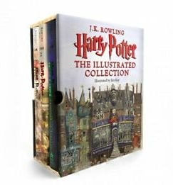 HARRY POTTER - THE ILLUSTRATED COLLECTION - BOOKS