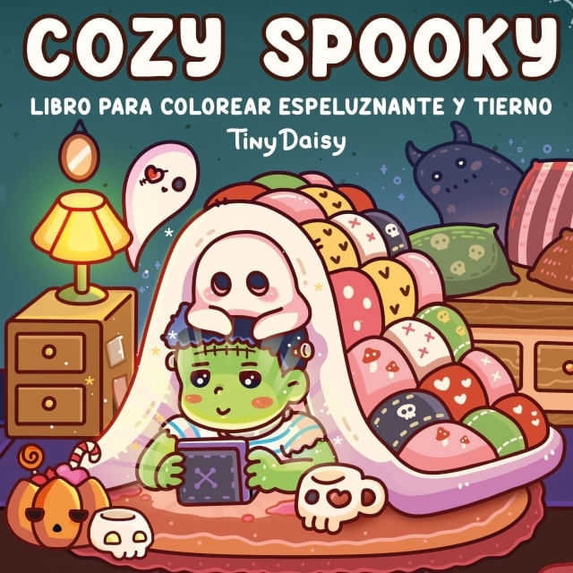 COZY SPOOKY - LIBRO PARA COLOREAR