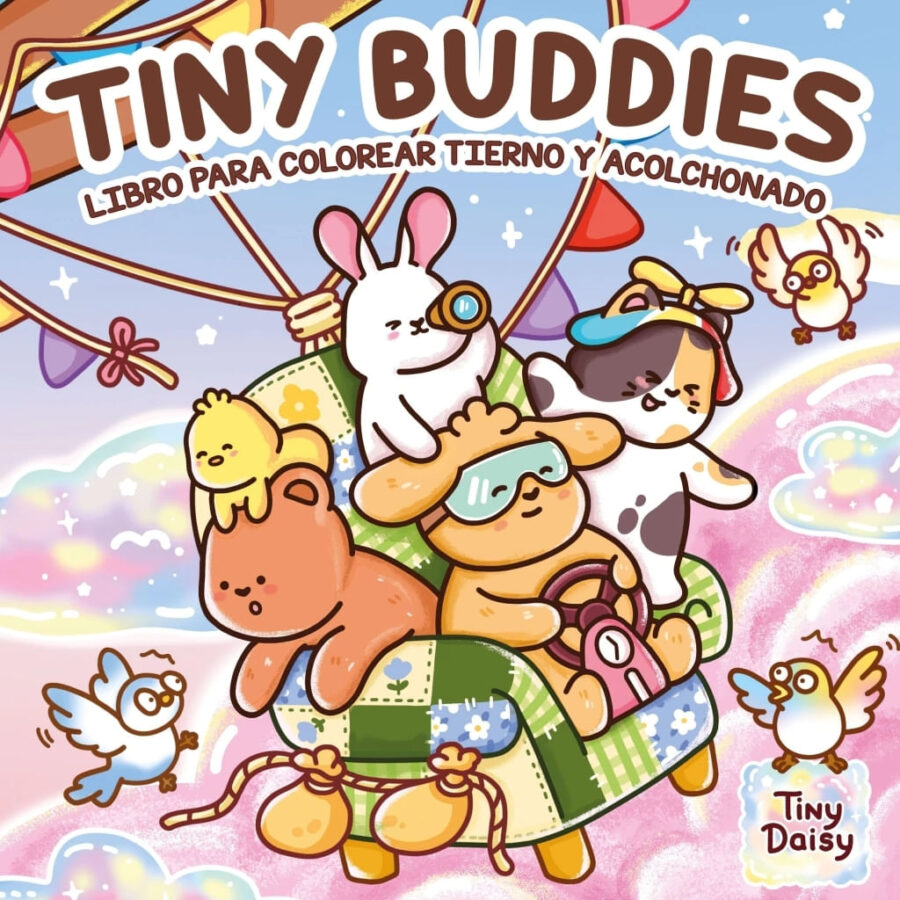 TINY BUDDIES - LIBRO PARA COLOREAR