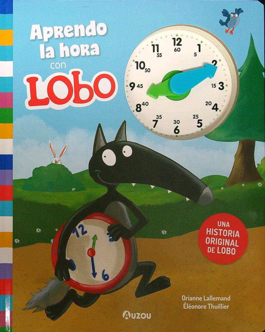 APRENDO LA HORA CON LOBO