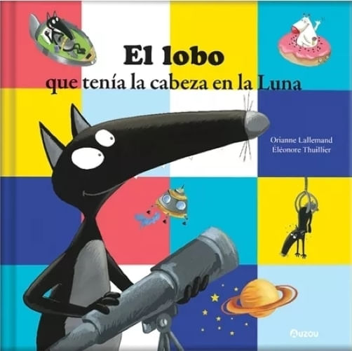 lobo que tenia la cabeza en la luna