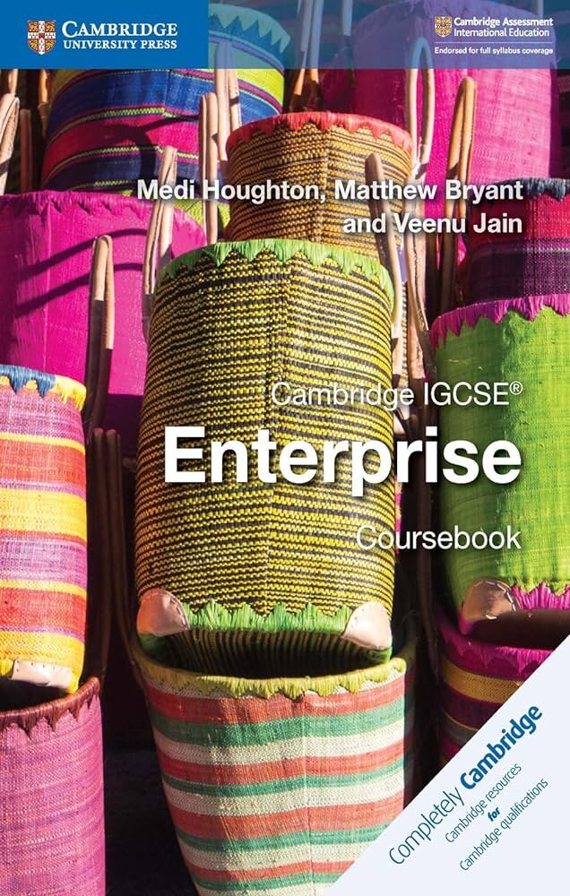 CAMBRIDGE IGCSE ENTERPRISE - Coursebook