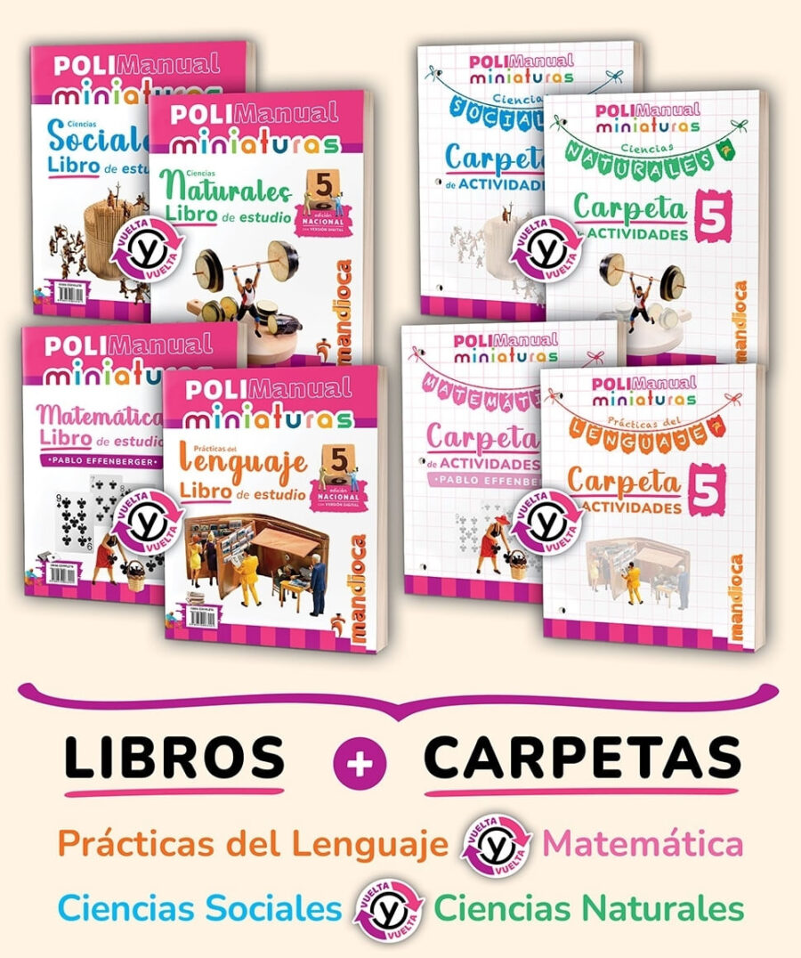 MINIATURAS 5 MANDIOCA POLIMANUAL NACION