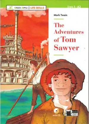 ADVENTURES OF TOM SAWYER, THE wCD -Black Cat/Green Apple Life