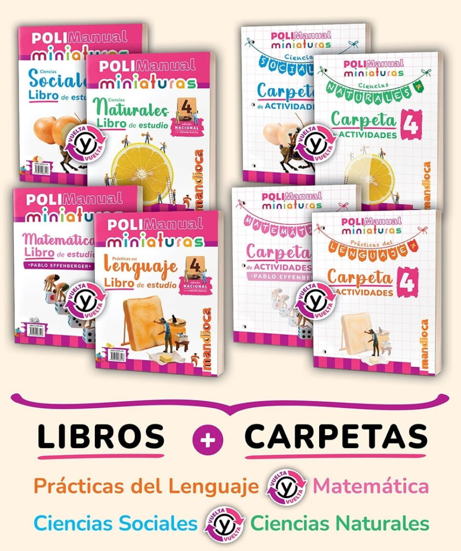 MINIATURAS 4 MANDIOCA POLIMANUAL NACION