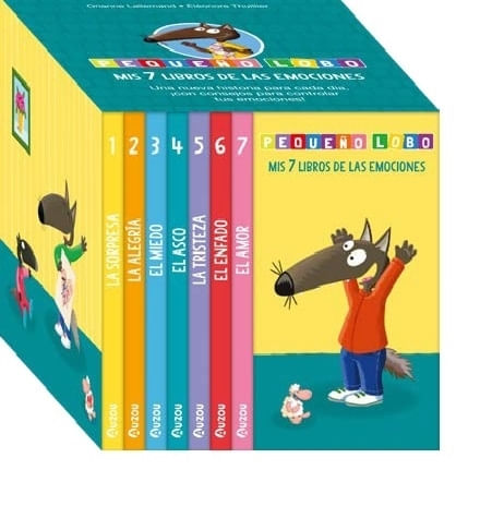 PEQUEÑO LOBO BOX: MIS 7 LIBROS DE EMOCIONES