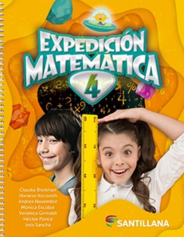 MATEMATICA 4 SANTILLANA EXPEDICION MATEMATICA