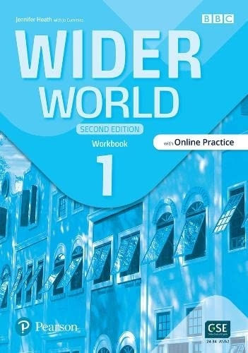 WIDER WORLD 1 - 2/ED. - WORKBOOK WITH ONLINE PRACTICE AND APP