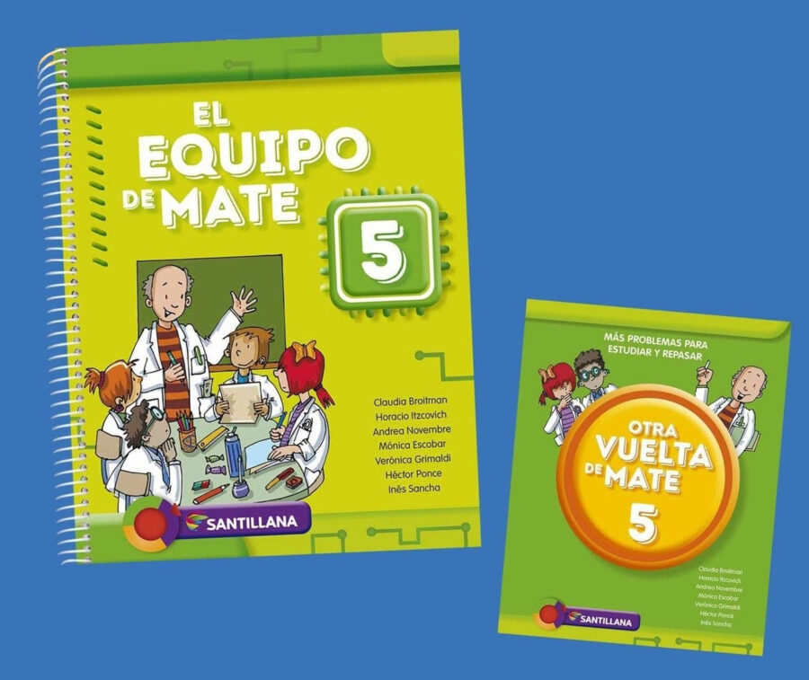 MATEMATICA 5 SANTILLANA EQUIPO DE MATE