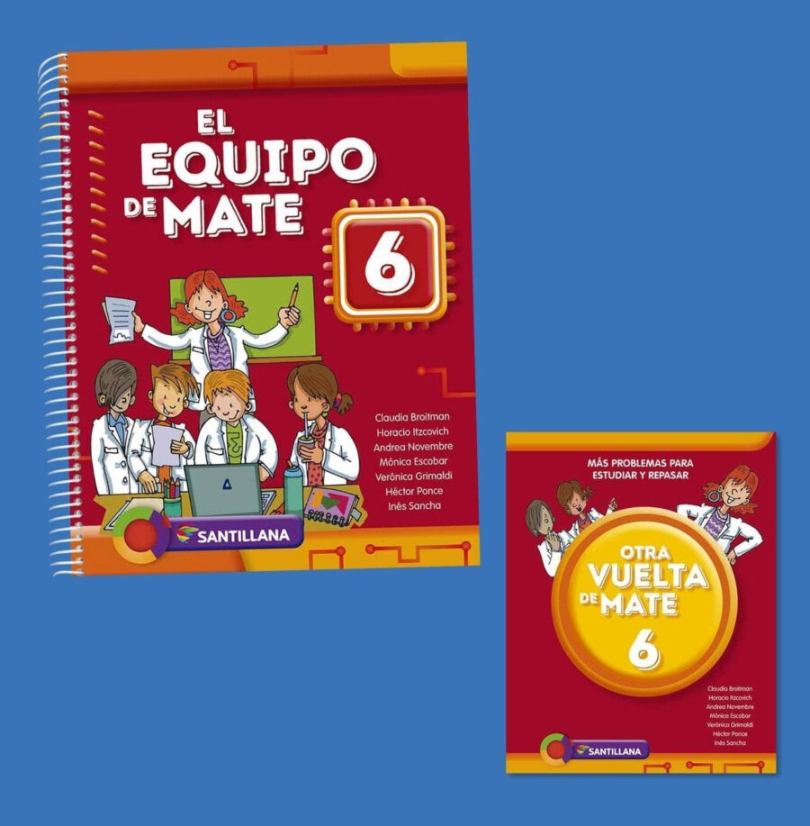 MATEMATICA 6 SANTILLANA EQUIPO DE MATE