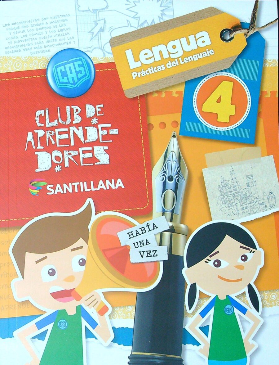 LENGUA 4 SANTILLANA CLUB DE APRENDEDORES
